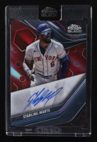 Starling Marte 2023 Topps Chrome Black Autographs #CBA-SM #3/5 at PristineAuction.com