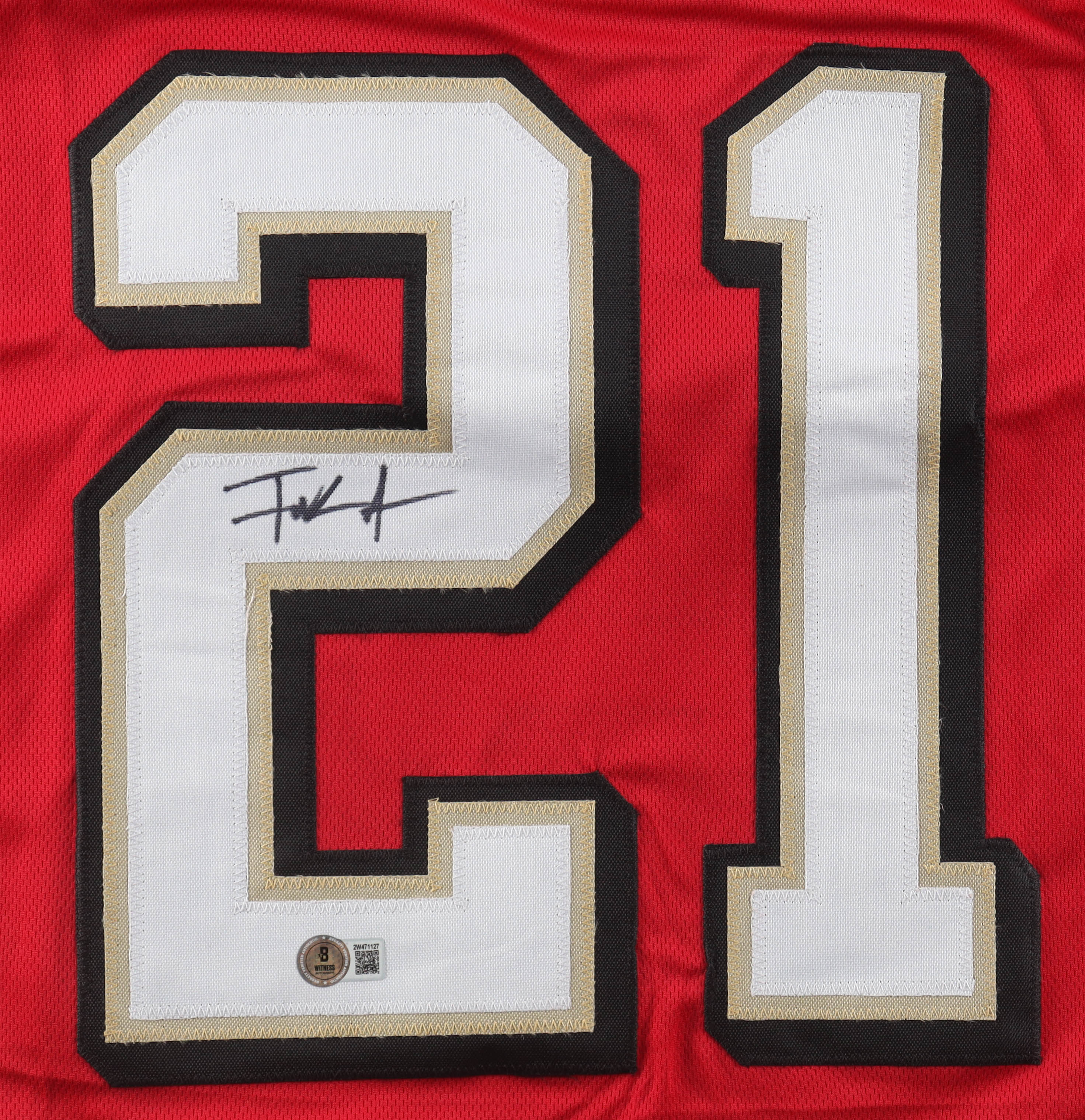 Frank Gore Signed Jersey (Beckett) at PristineAuction.com Frank Gore Signed Jersey (Beckett) at PristineAuction.com