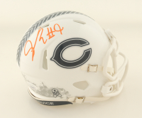 Jaquan Brisker Signed Bears Salute to Service Alternate Speed Mini Helmet (JSA) at PristineAuction.com