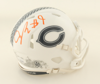 Jaquan Brisker Signed Bears Salute to Service Alternate Speed Mini Helmet (JSA) at PristineAuction.com