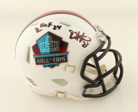 Devin Hester Signed Hall of Fame Logo Speed Mini Helmet Inscribed "HOF 24" (JSA) at PristineAuction.com