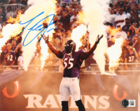 Terrell Suggs Signed Ravens 8x10 Photo (Beckett) at PristineAuction.com