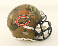 Devin Hester Signed Bears Camo Alternate Speed Mini Helmet (JSA) at PristineAuction.com
