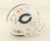 Jaquan Brisker Signed Bears Salute to Service Alternate Speed Mini Helmet (JSA) at PristineAuction.com