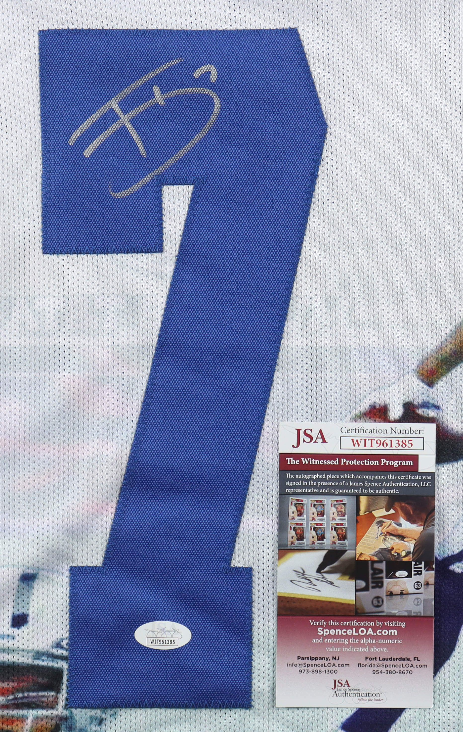 Trevon Diggs Signed Jersey (JSA) at PristineAuction.com Trevon Diggs Signed Jersey (JSA) at PristineAuction.com