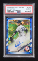 Deivi Garcia 2021 Topps Chrome Sapphire Rookie Autographs #RADG RC (PSA 10) at PristineAuction.com