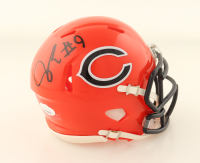Jaquan Brisker Signed Bears Speed Mini Helmet (JSA) at PristineAuction.com