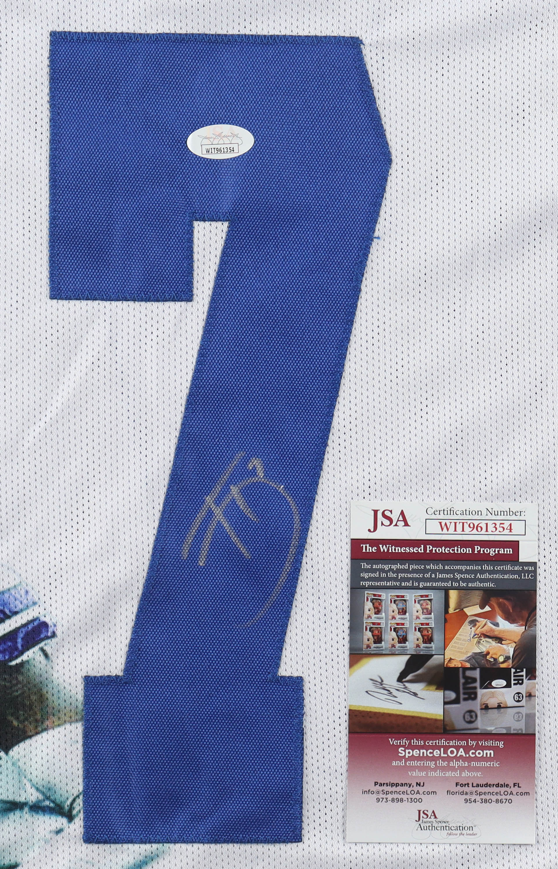 Trevon Diggs Signed Jersey (JSA) at PristineAuction.com Trevon Diggs Signed Jersey (JSA) at PristineAuction.com