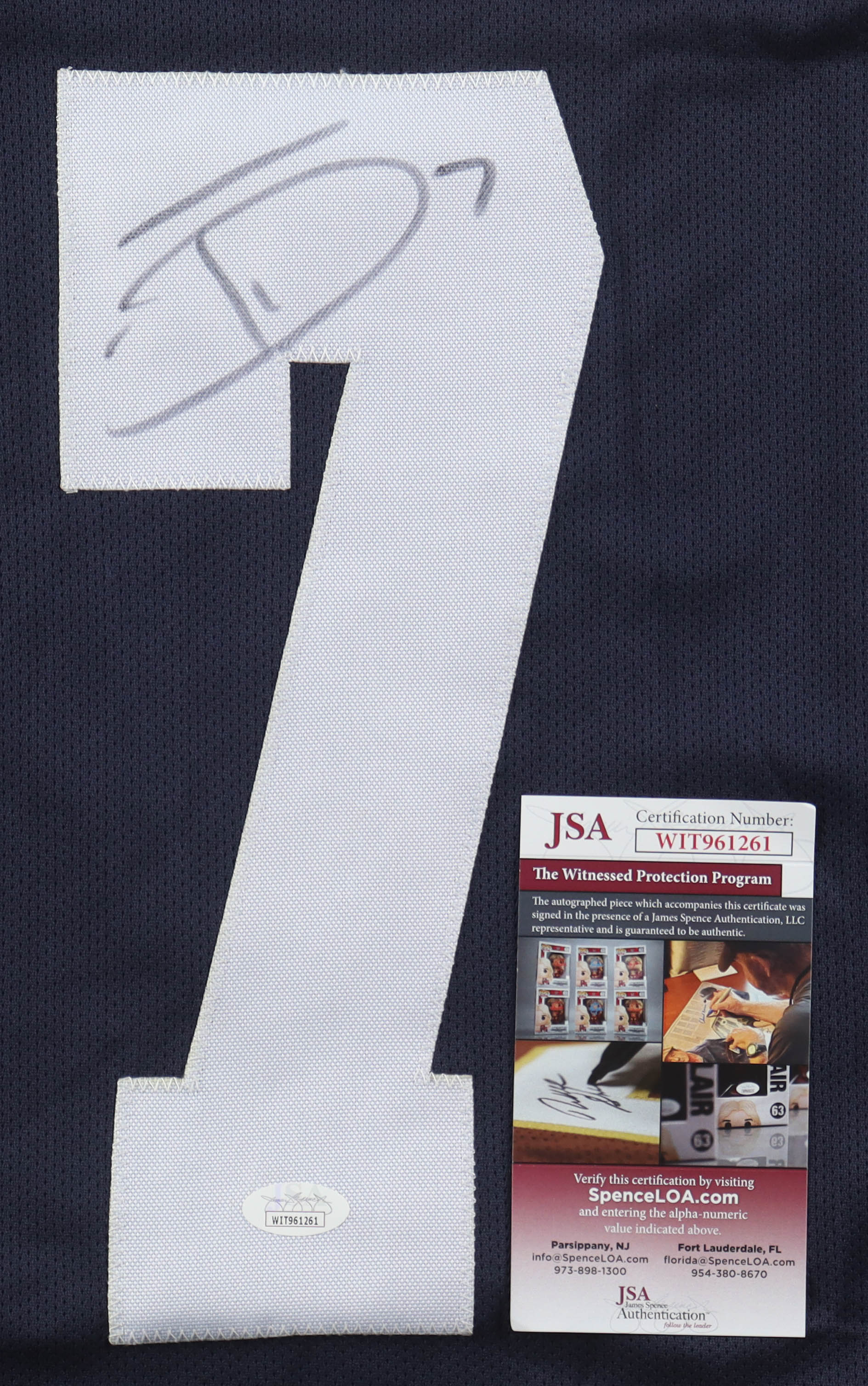 Trevon Diggs Signed Jersey (JSA) at PristineAuction.com Trevon Diggs Signed Jersey (JSA) at PristineAuction.com