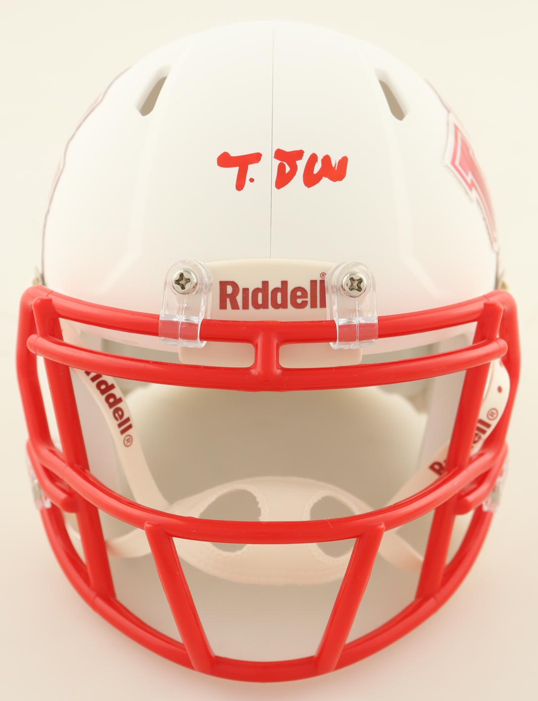 Tank Dell Signed Houston Cougars Speed Mini Helmet (JSA) at PristineAuction.com Tank Dell Signed Houston Cougars Speed Mini Helmet (JSA) at PristineAuction.com