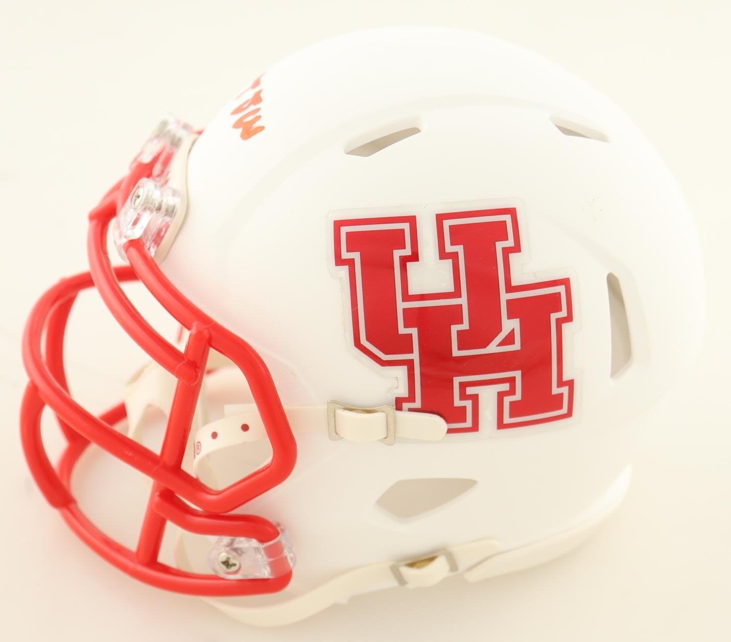 Tank Dell Signed Houston Cougars Speed Mini Helmet (JSA) at PristineAuction.com Tank Dell Signed Houston Cougars Speed Mini Helmet (JSA) at PristineAuction.com