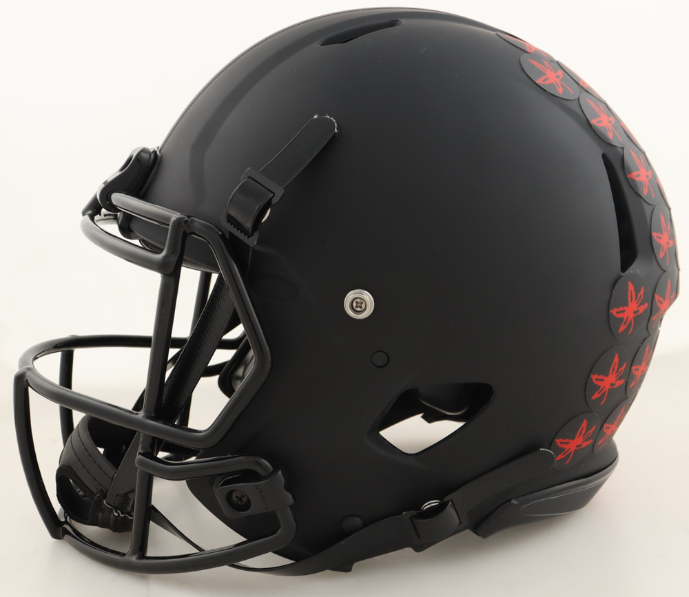 Quinn Ewers Signed Ohio State Buckeyes Full-Size Authentic On-Field Eclipse Alternate Speed Helmet (Beckett) at PristineAuction.com Quinn Ewers Signed Ohio State Buckeyes Full-Size Authentic On-Field Eclipse Alternate Speed Helmet (Beckett) at PristineAuction.com
