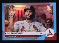 Paul Goldschmidt 2023 Topps Big League Wrapper Redemption Blue Foil #WR21 #48/75 at PristineAuction.com