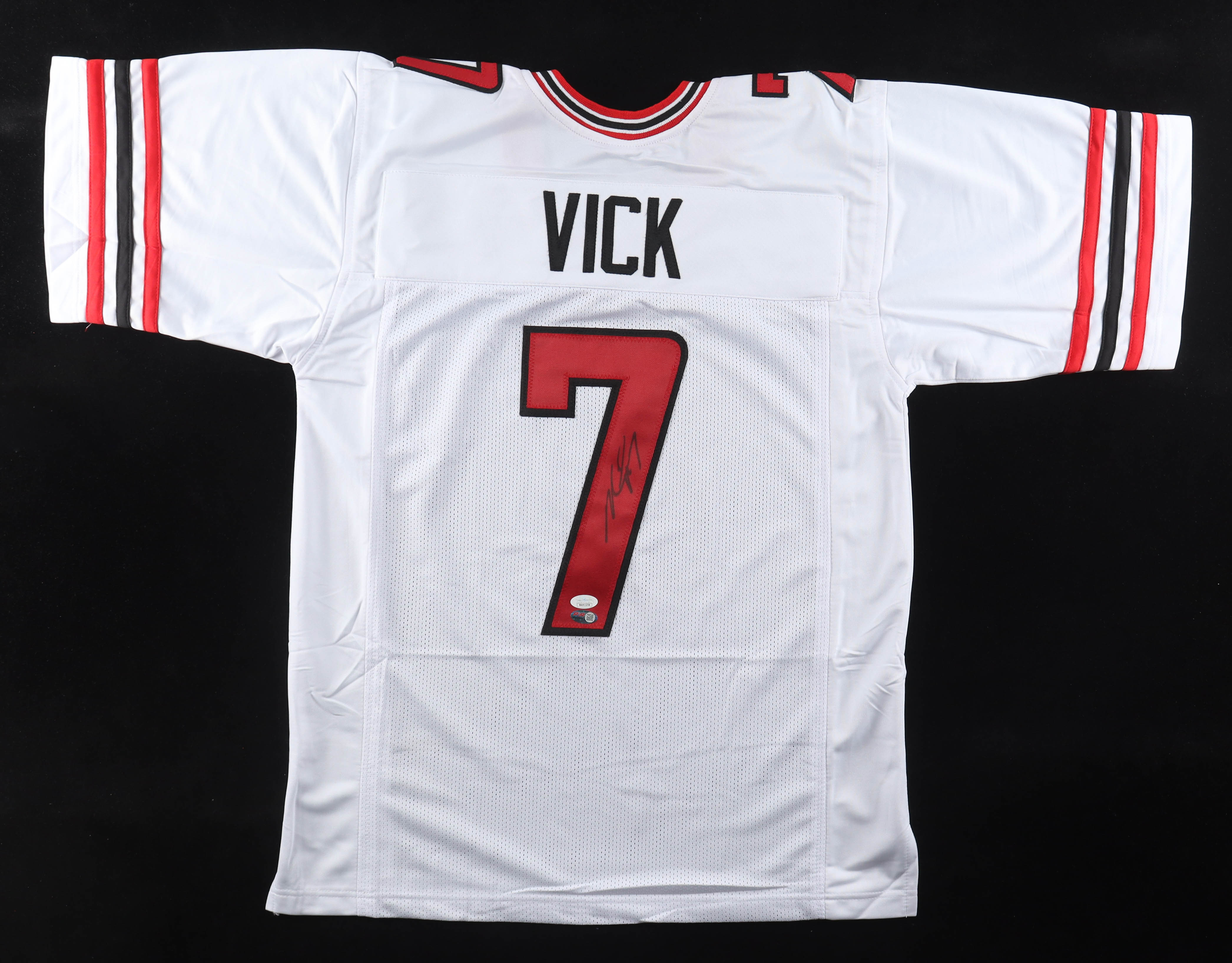 Michael Vick Signed Jersey (JSA) at PristineAuction.com Michael Vick Signed Jersey (JSA) at PristineAuction.com