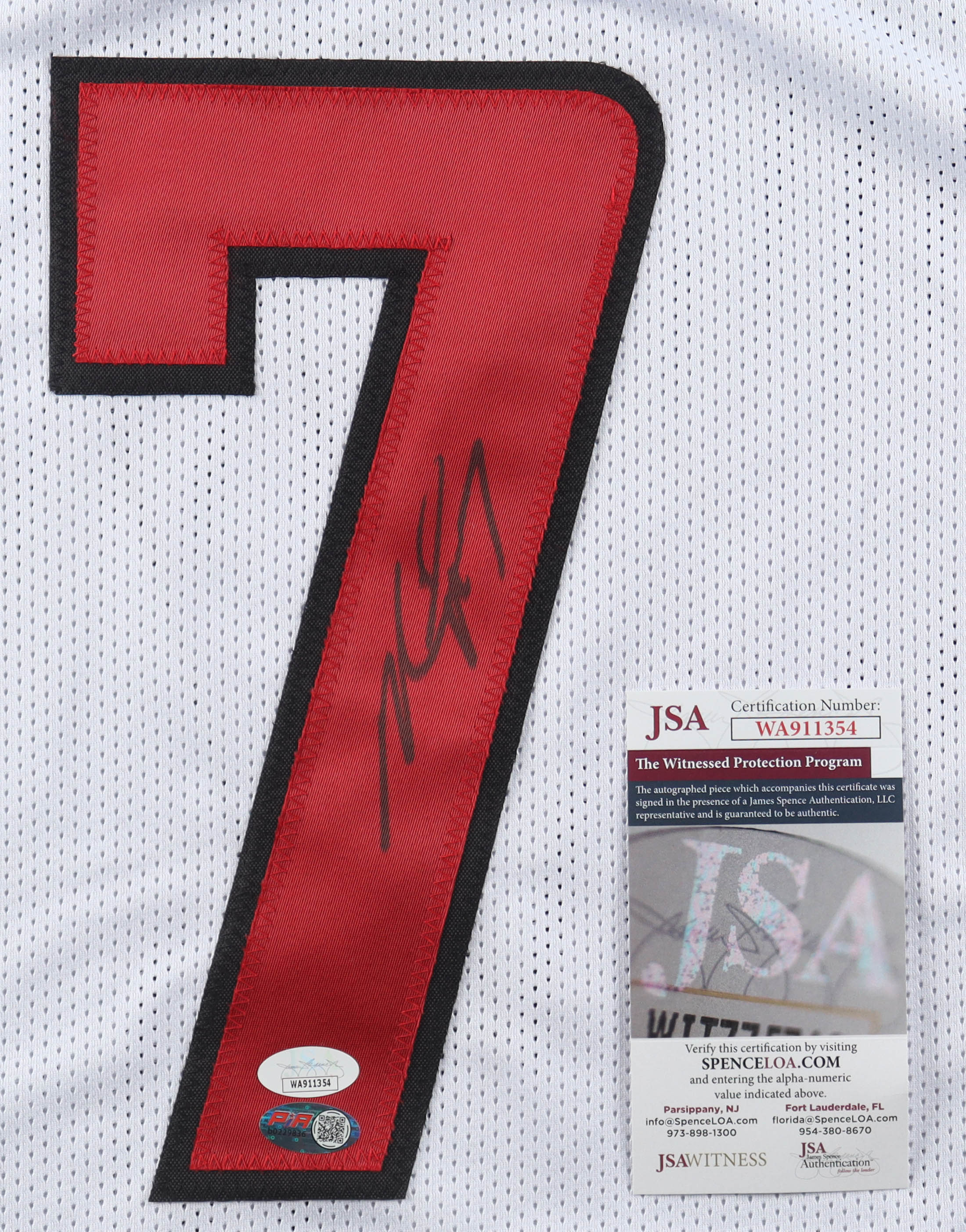 Michael Vick Signed Jersey (JSA) at PristineAuction.com Michael Vick Signed Jersey (JSA) at PristineAuction.com