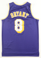 Kobe Bryant Signed Lakers 1996-97 Mitchell & Ness Rookie Style Jersey (PSA) at PristineAuction.com