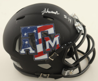 Shemar Stewart Signed Texas A&M Aggies Speed Mini Helmet (JSA) at PristineAuction.com