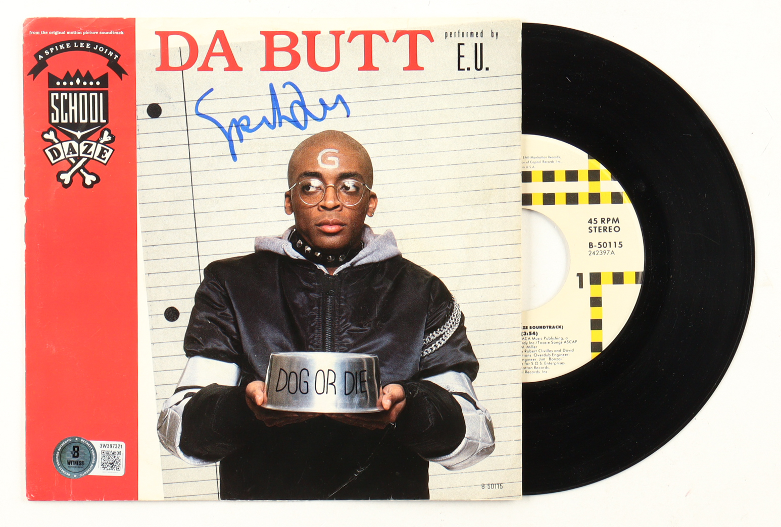 Spike Lee Signed "Da Butt" Vinyl Record Album (Beckett) at PristineAuction.com Spike Lee Signed "Da Butt" Vinyl Record Album (Beckett) at PristineAuction.com