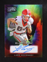 Ladd McConkey 2024 Leaf Electrum Heavy Metal Autographs Tie-Dye #HMALMC #03/20 RC at PristineAuction.com