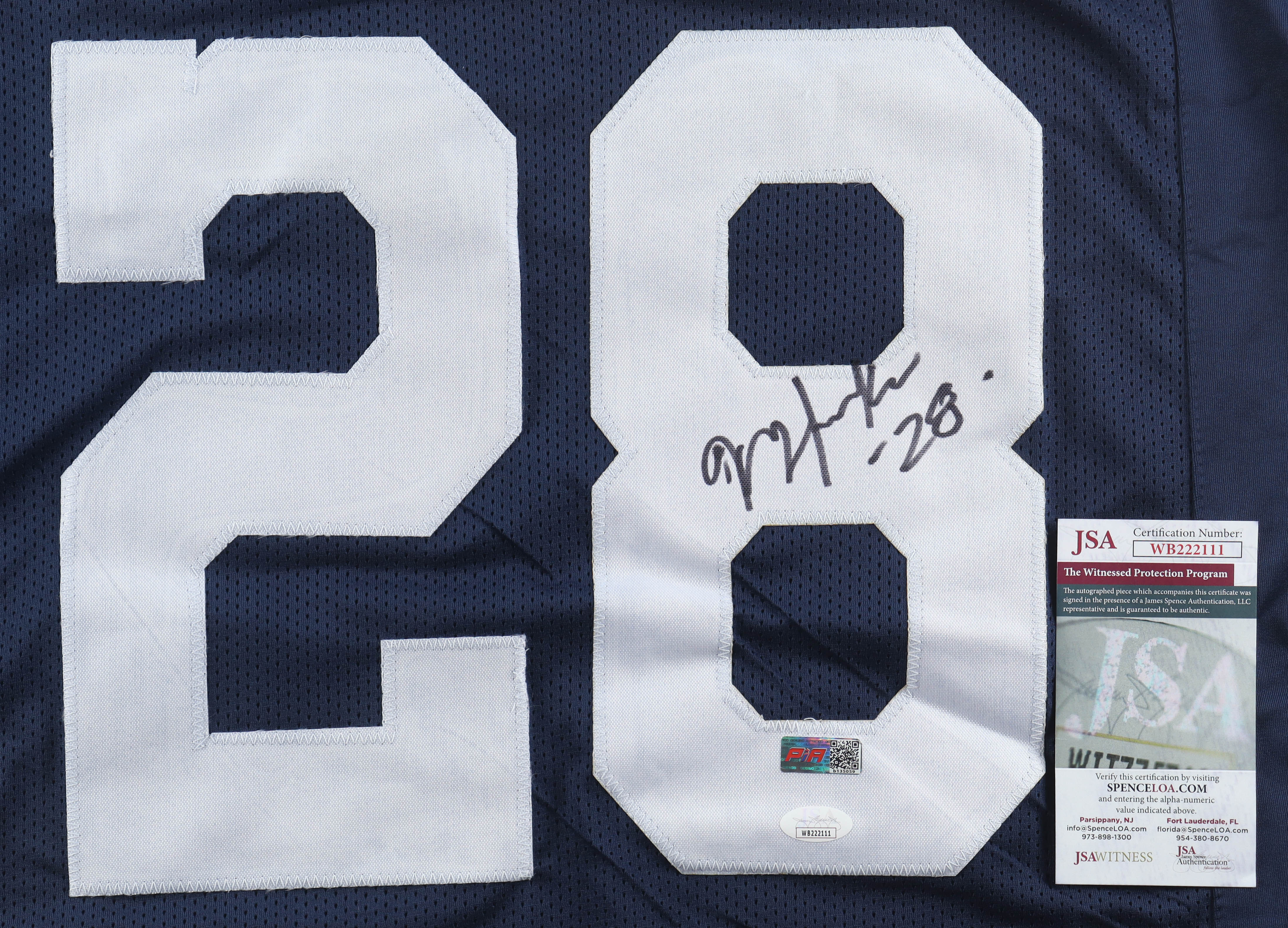 Malik Hooker Signed Jersey (JSA) at PristineAuction.com Malik Hooker Signed Jersey (JSA) at PristineAuction.com