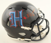 Nico Collins Signed Texans Speed Mini Helmet (Beckett) at PristineAuction.com