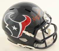 Nico Collins Signed Texans Speed Mini Helmet (Beckett) at PristineAuction.com