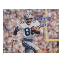 Drew Pearson Signed Cowboys 8x10 Photo Inscribed "HOF '21" (AWM) at PristineAuction.com