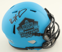 Devin Hester Signed Hall of Fame Logo Rave Alternate Speed Mini Helmet (JSA) at PristineAuction.com
