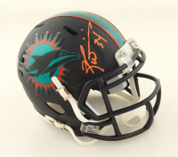 Ricky Williams Signed Dolphins Rivalries Alternate Speed Mini Helmet (Beckett) at PristineAuction.com