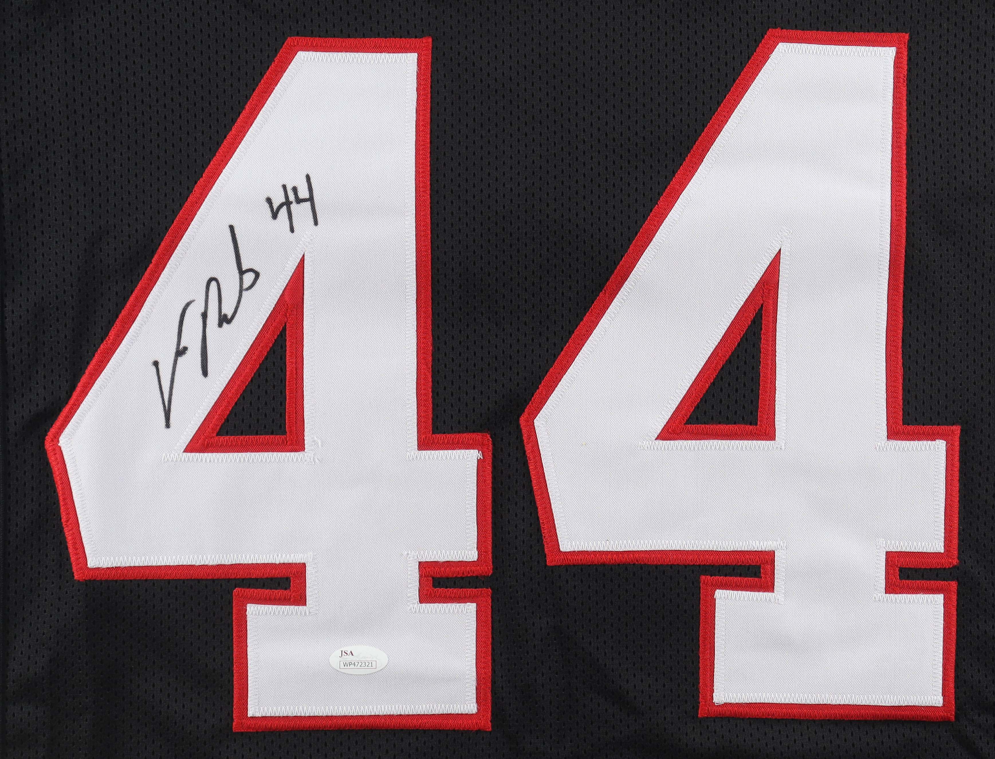 Vic Beasley Jr. Signed Jersey (JSA) at PristineAuction.com Vic Beasley Jr. Signed Jersey (JSA) at PristineAuction.com