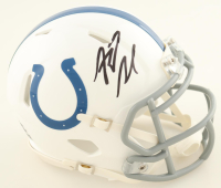 Riley Leonard Signed Colts Speed Mini Helmet (JSA) at PristineAuction.com