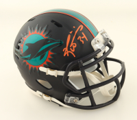 Ricky Williams Signed Dolphins Rivalries Alternate Speed Mini Helmet (Beckett) at PristineAuction.com