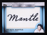 Mickey Mantle 2012 Topps Historical Stitches #MM at PristineAuction.com