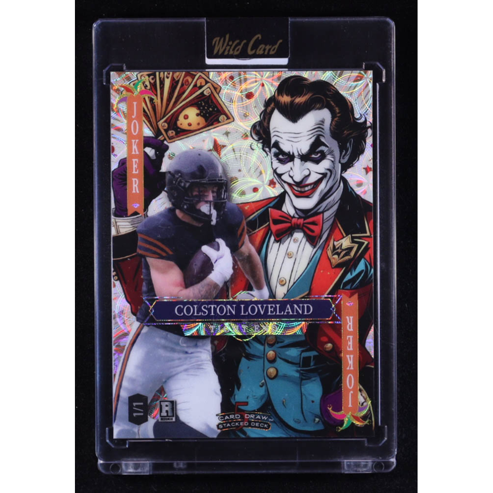 Colston Loveland 2025 Wild Card 5 Card Draw Joker Orange #SDNJCLNC1 RC #1/1 at PristineAuction.com