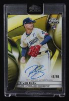 River Ryan 2025 Topps Chrome Black Autographs #CBA-RR RC #46/50 at PristineAuction.com