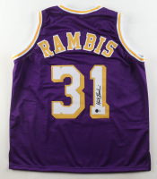 Kurt Rambis Signed Jersey (Beckett) at PristineAuction.com
