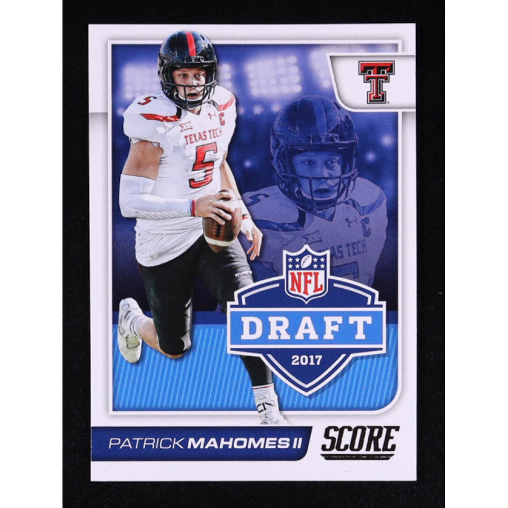Patrick Mahomes II 2017 Score Draft #2 RC at PristineAuction.com