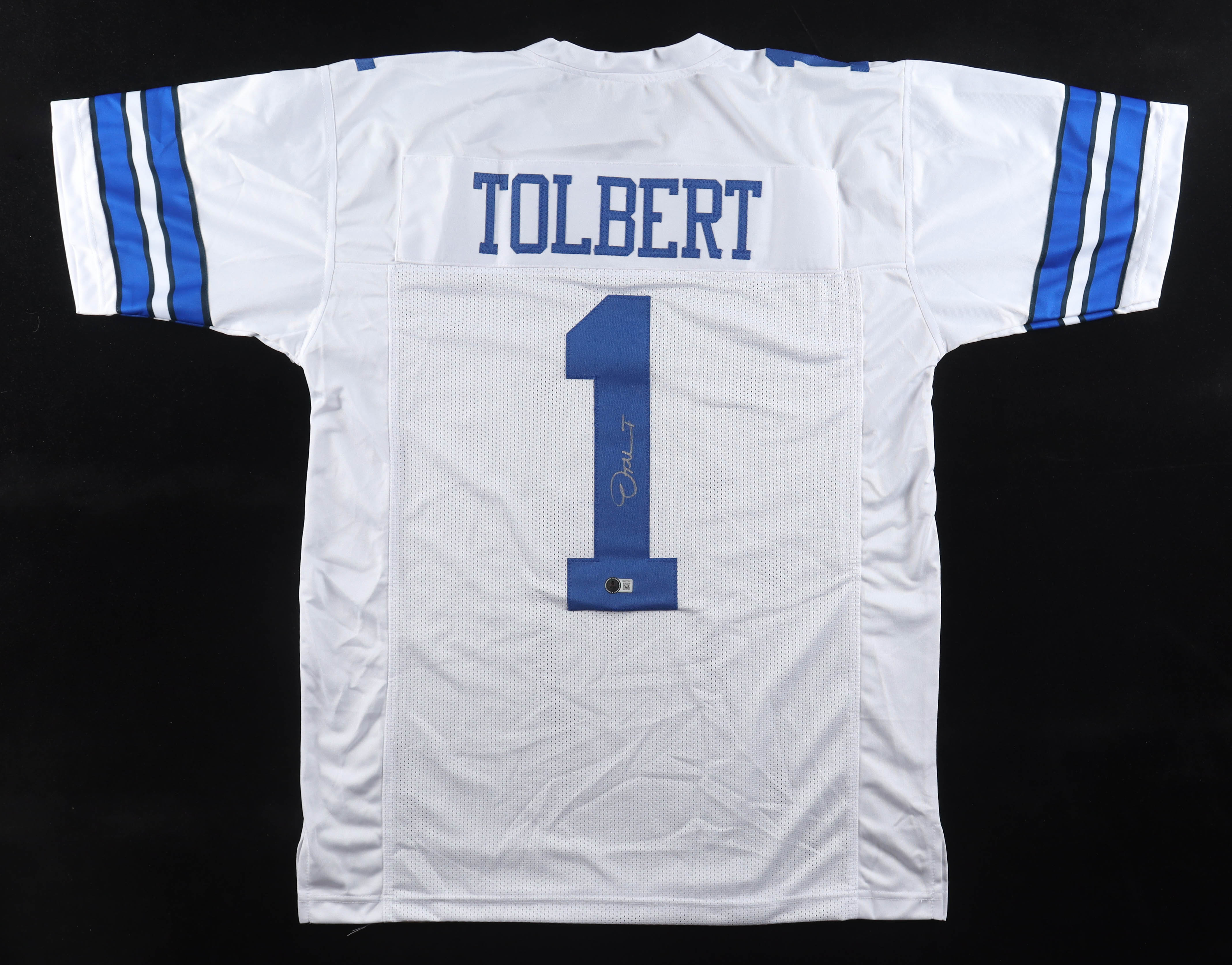 Jalen Tolbert Signed Jersey (Beckett) at PristineAuction.com Jalen Tolbert Signed Jersey (Beckett) at PristineAuction.com