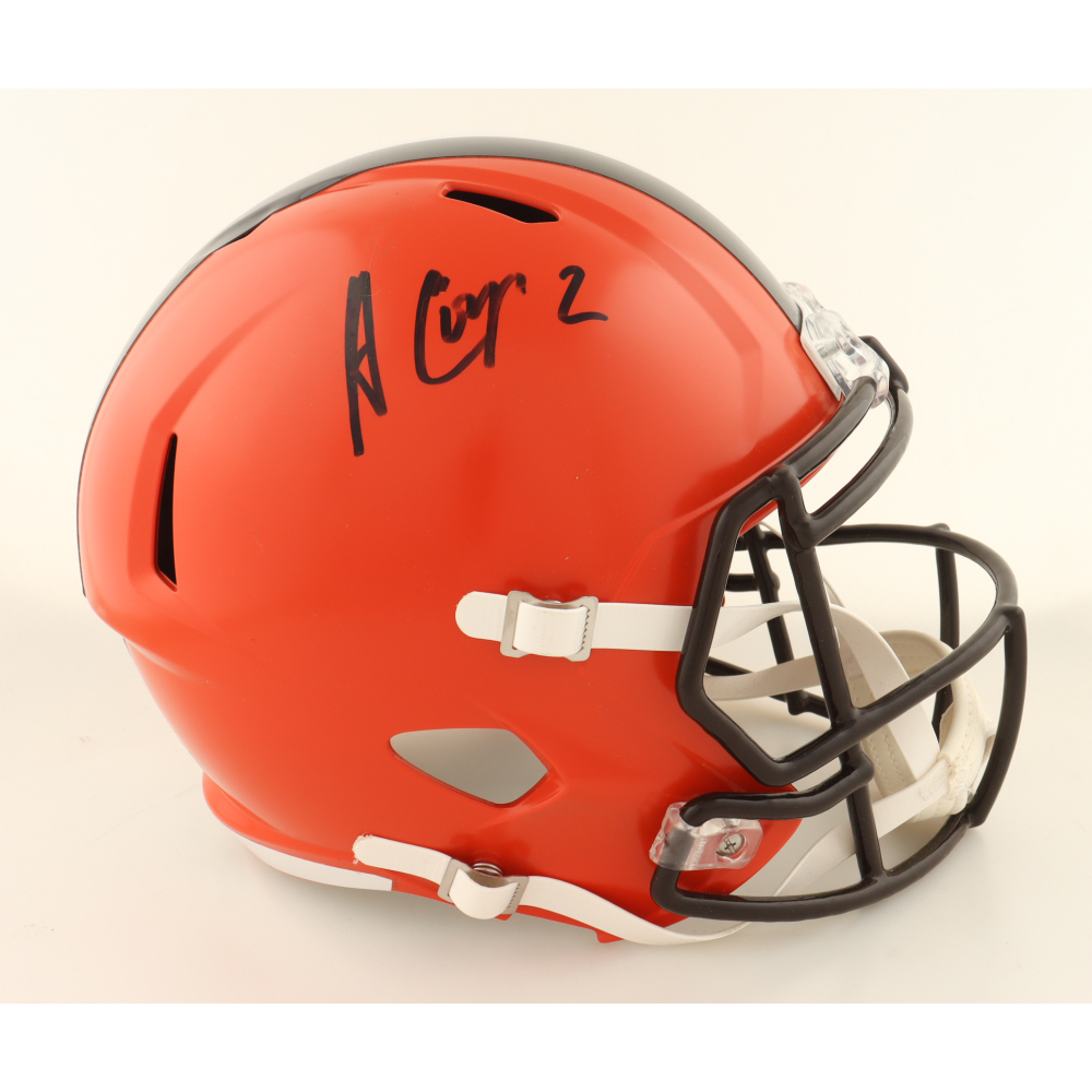 Amari Cooper Signed Browns Full-Size Speed Helmet (Beckett) at PristineAuction.com