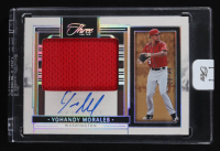 Yohandy Morales 2024 Panini Three And Two Prospect Jersey Autographs #PJA-YM RC #28/49 at PristineAuction.com