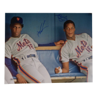 Dwight Gooden & Darryl Strawberry Signed Mets 16x20 Photo (PSA) at PristineAuction.com