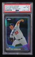 Clayton Kershaw 2013 Topps Chrome Pitching- Refractor #175 (PSA 8) at PristineAuction.com