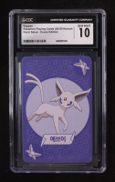 Espeon 2019 Pokemon Playing Cards Eevee Edition (CGC 10) at PristineAuction.com