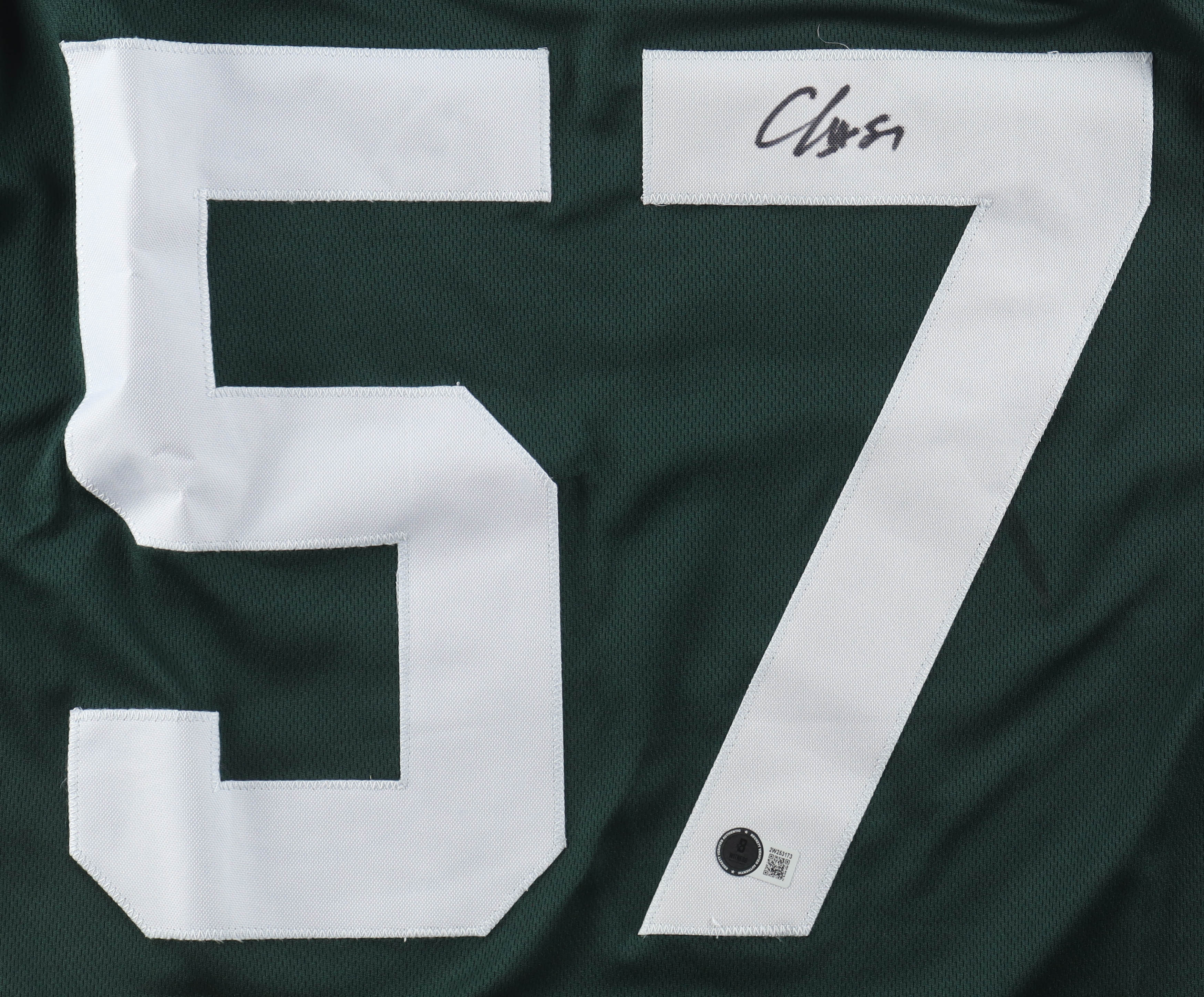 C. J. Mosley Signed Jersey (Beckett) at PristineAuction.com C. J. Mosley Signed Jersey (Beckett) at PristineAuction.com