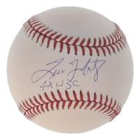 Tino Martinez Signed OML Baseball Inscribed "4x WSC" (JSA) at PristineAuction.com