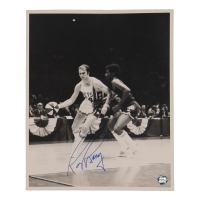 Rick Barry Signed Nets 8x10 Photo (AWM) at PristineAuction.com