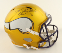 Fran Tarkenton Signed Vikings Full-Size Flash Alternate Speed Helmet (Schwartz) at PristineAuction.com
