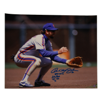 Howard "Hojo" Johnson Signed Mets 16x20 Photo Inscribed "86 WSC", "30/30", & "87 89 91" (AWM) at PristineAuction.com