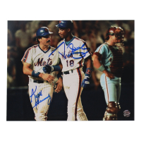 Darryl Strawberry & Keith Hernandez Signed Mets 8x10 Photo (AWM) at PristineAuction.com
