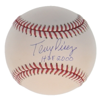 Tony Perez Signed OML Baseball Inscribed "HOF 2000" (JSA) at PristineAuction.com